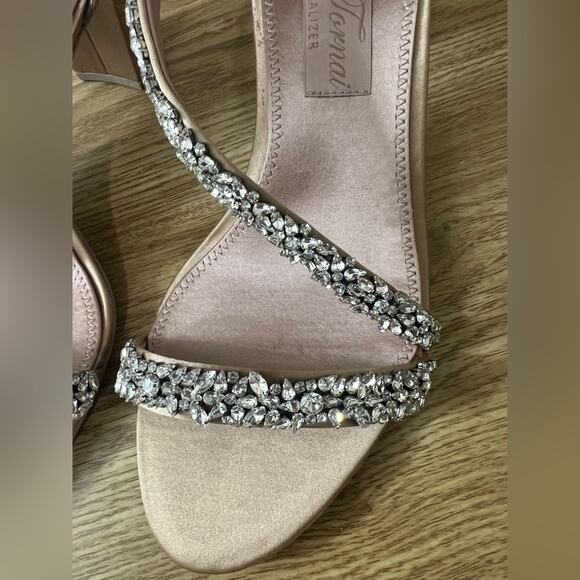 Naturalizer x Pnina Tornai Ahava Heeled Sandals Sz 8.5 Wide - Picture 6 of 11